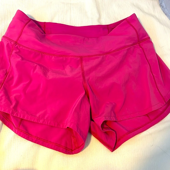 Lululemon Sonic Speed Up Mid-Rise Lined Short 4" size:6 - Picture 1 of 5